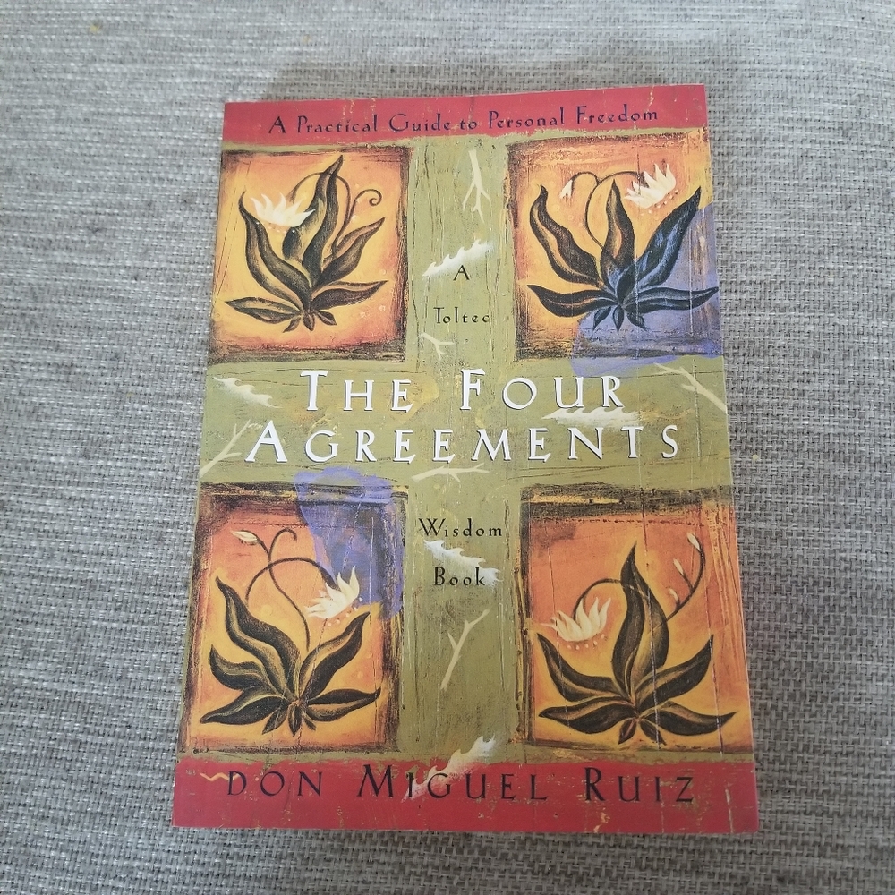 The Four Agreements Wisdom Book Self Help Don Miguel Ruiz